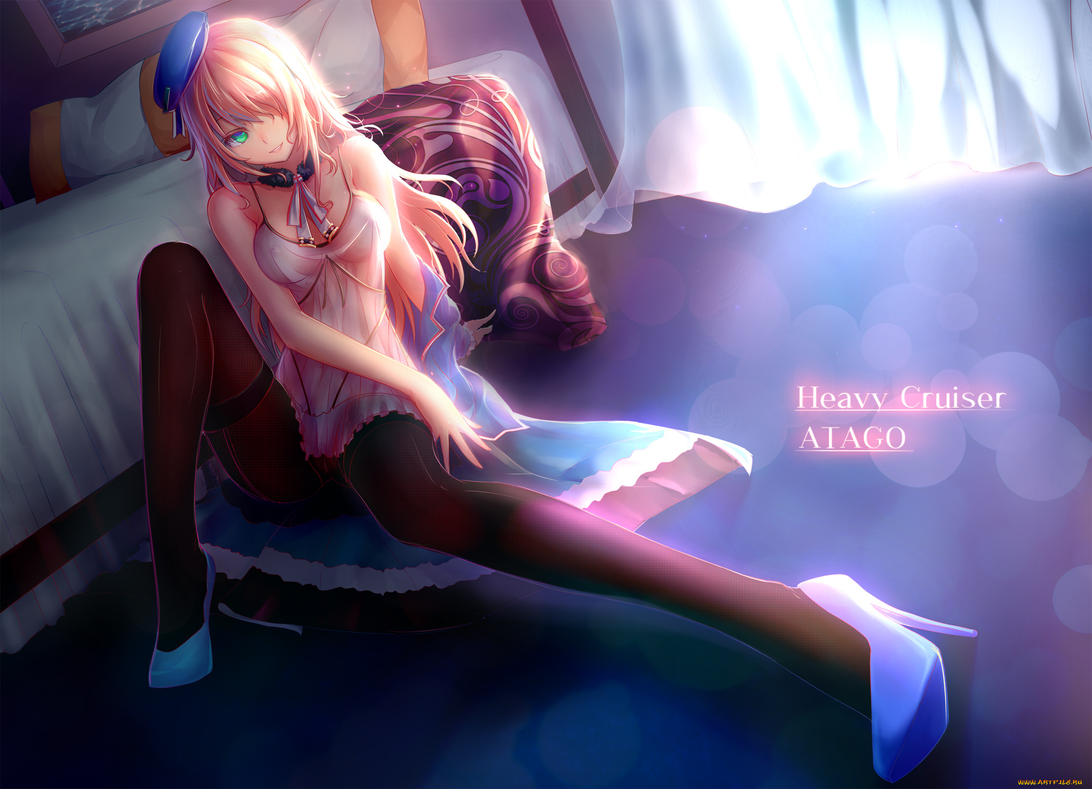 , kantai collection, , kantai, collection, atago, kancolle, hourai, no, hangentsuki, , 